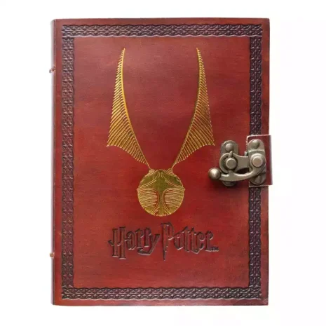 Cuaderno Harry Potter de viaje Snitch dorada Cuaderno Harry Potter de viaje Snitch dorada