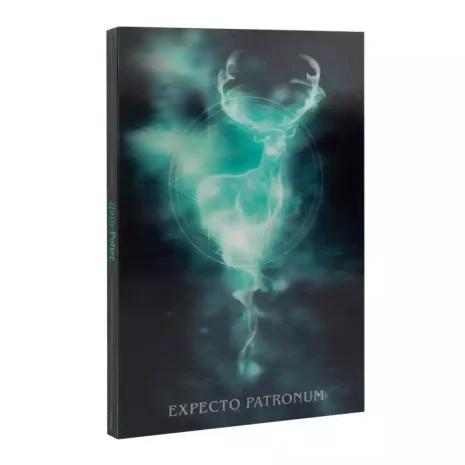 Cuaderno Lenticular A5 Patronum Harry Potter con Efecto 3D Cuaderno Lenticular A5 Patronum Harry Potter con Efecto 3D