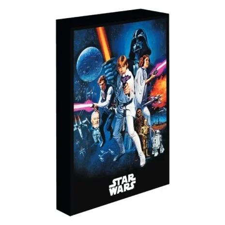 Lienzo Con Iluminación A New Hope Star Wars