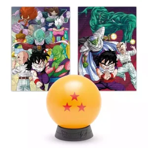 Puzzle 98 Piezas Coleccionable Dragon Ball Z Bola 3 Estrellas